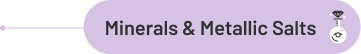 Minerals & Metallic Salts